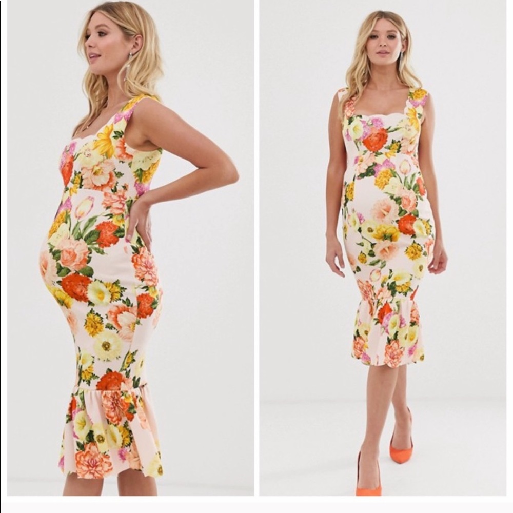 ASOS maternity dress